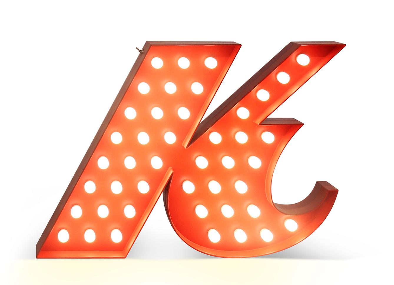 Светильник Kinetic Letter K