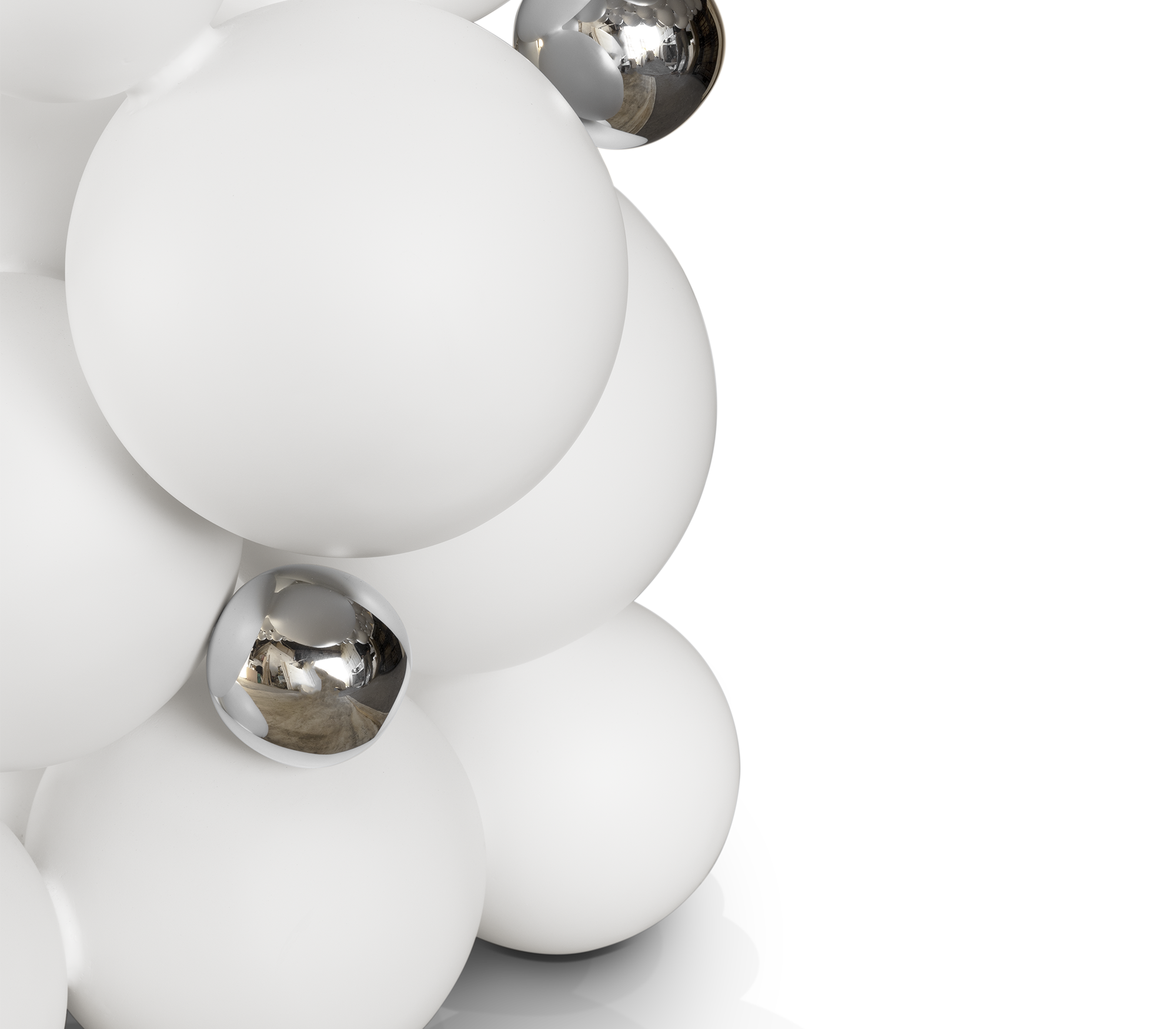 Обідній стіл Orbit White Luxe