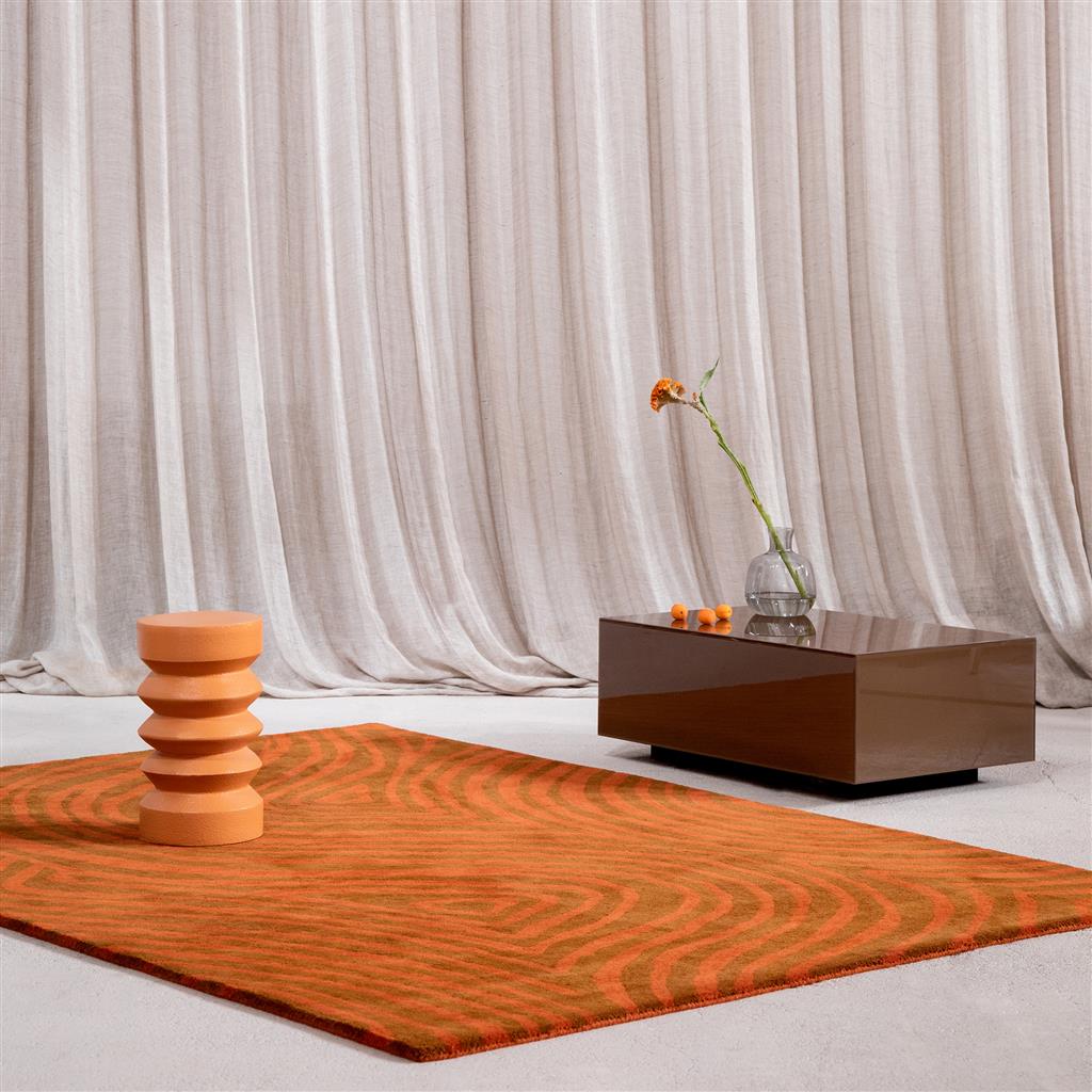Килим Decor Groove Burnt Orange 097703 | Розмір: 200 x 300 см
