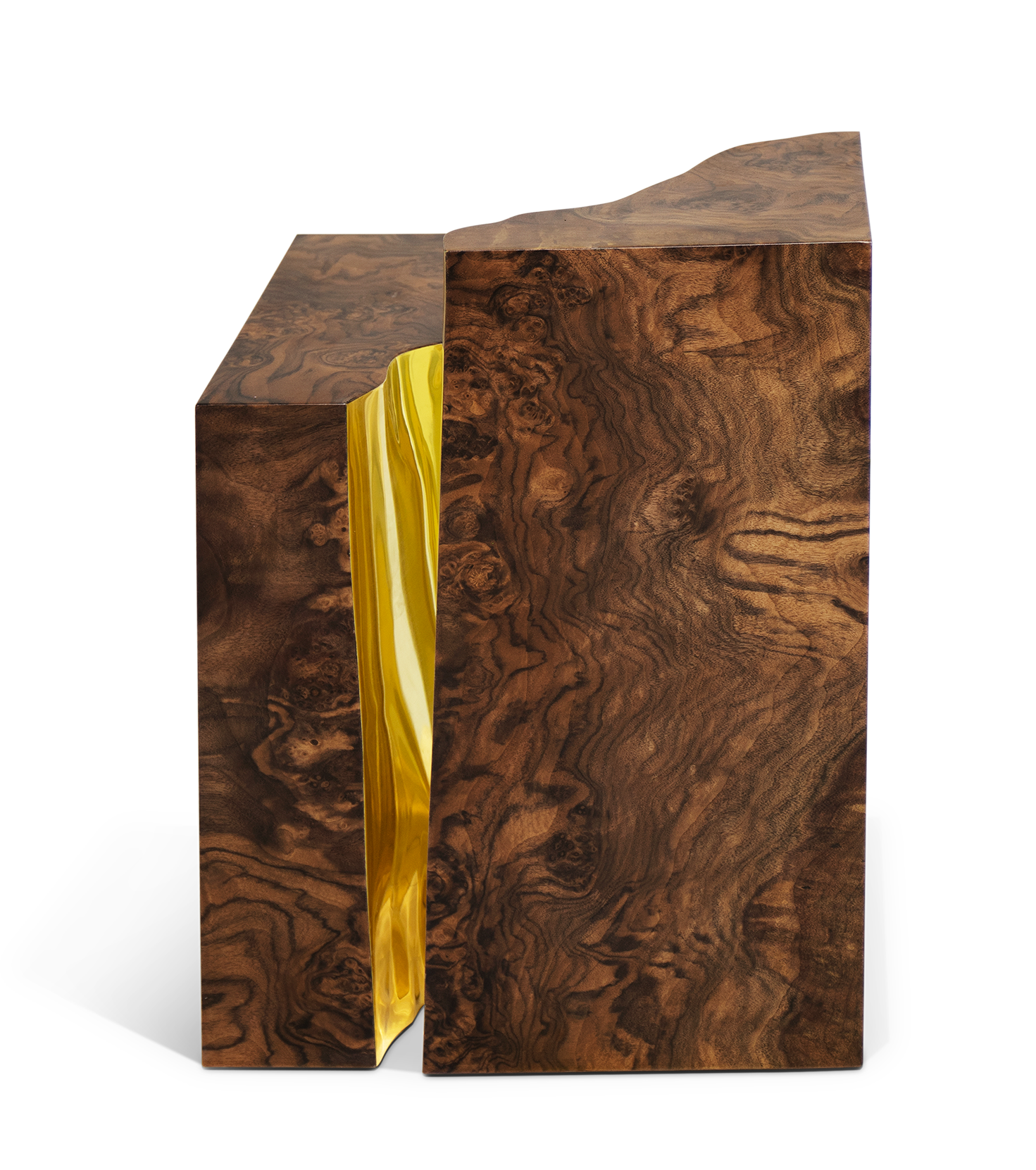 Приставной столик Fissure Walnut