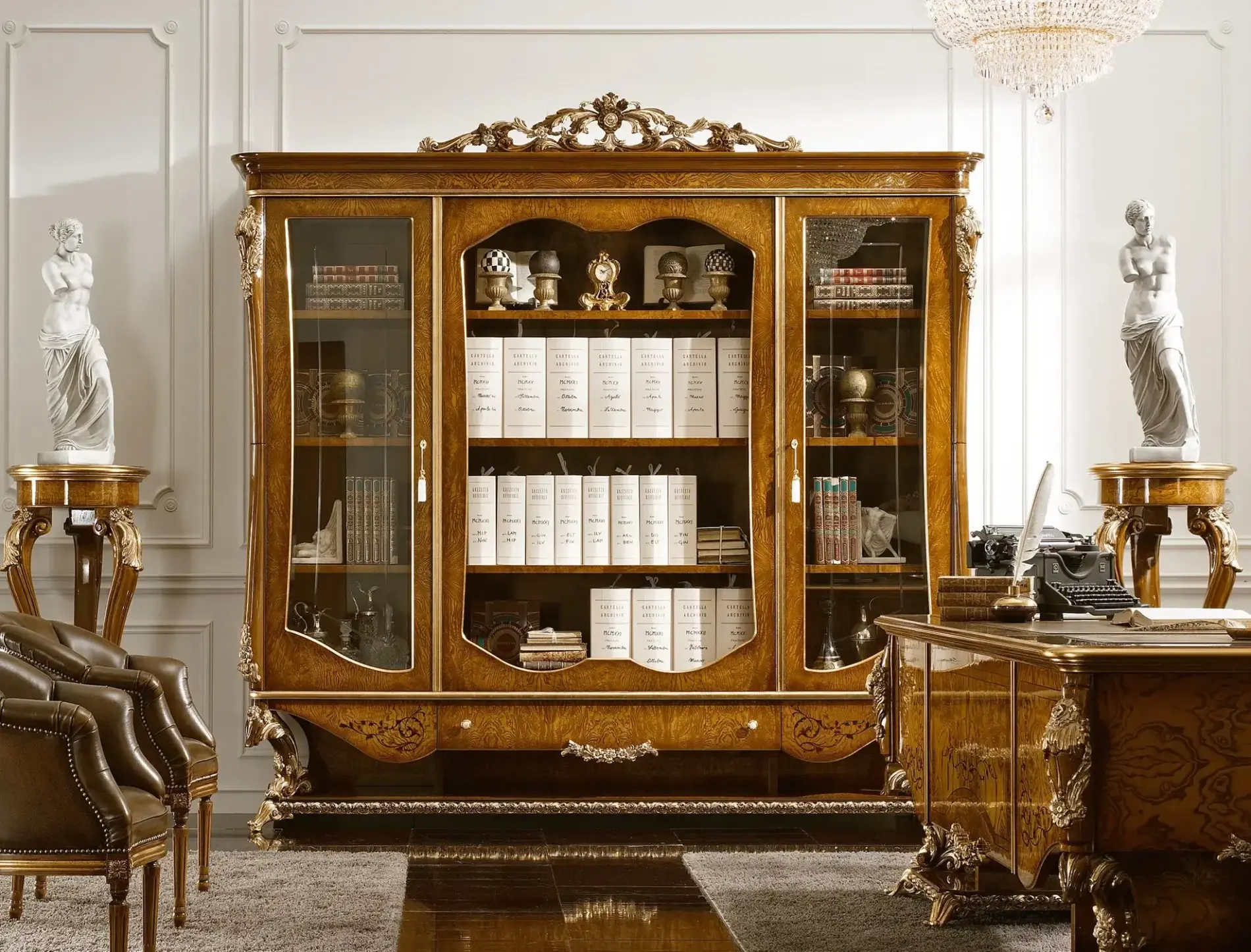 Роскошный книжный шкаф Dolcevita