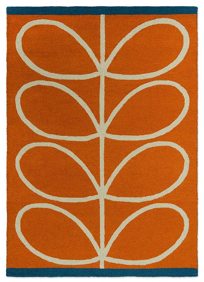 Ковер уличный Linear Branch Orange | Размер: 140 x 200 см