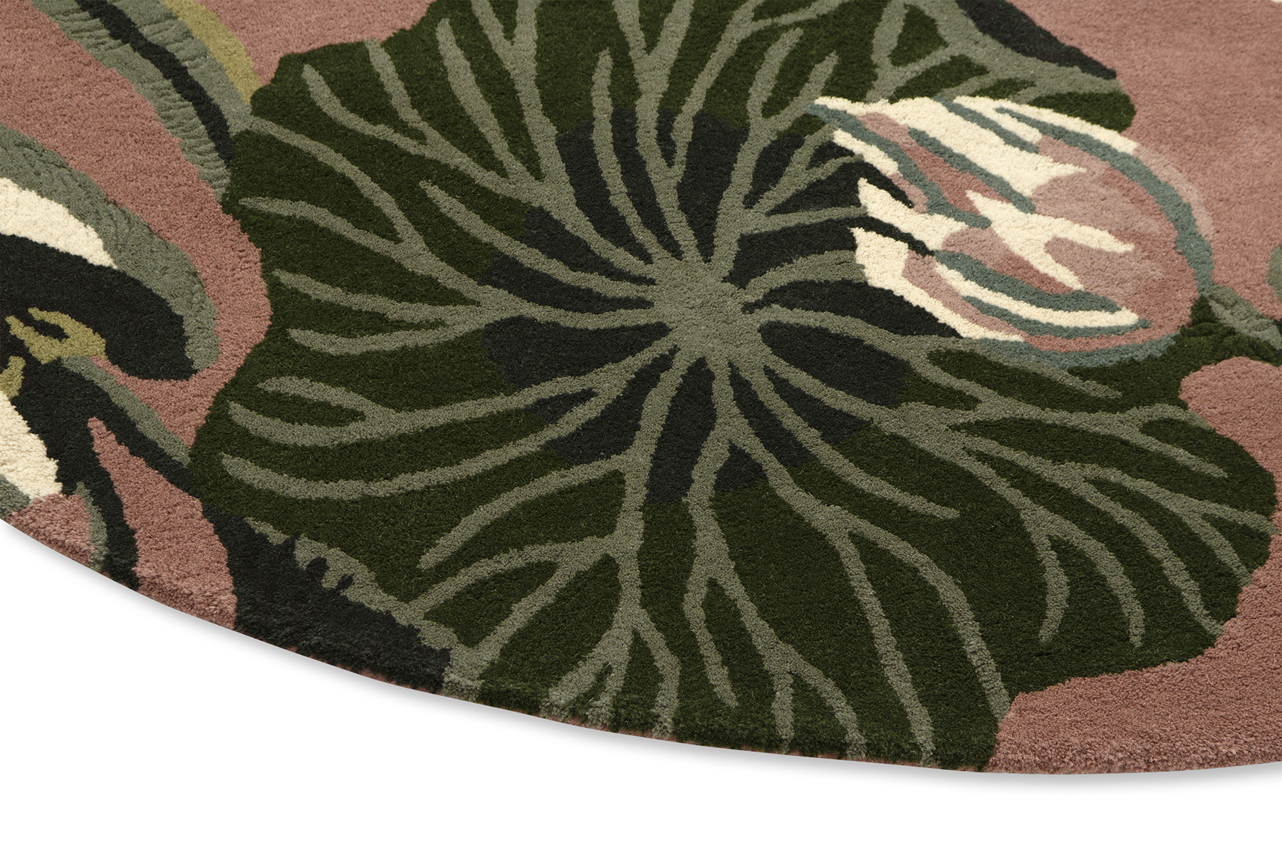 Килим Waterlily Dusty Rose Circle | Розмір: Ø 150 см