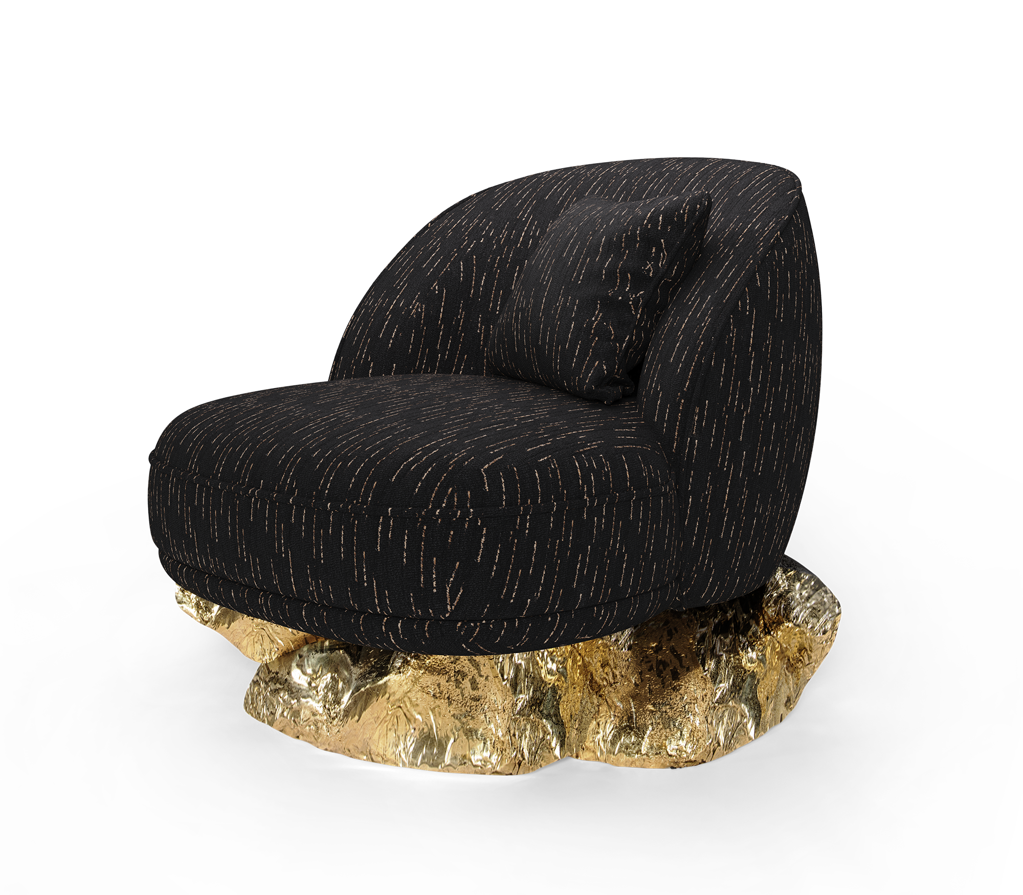 Кресло Angora Black