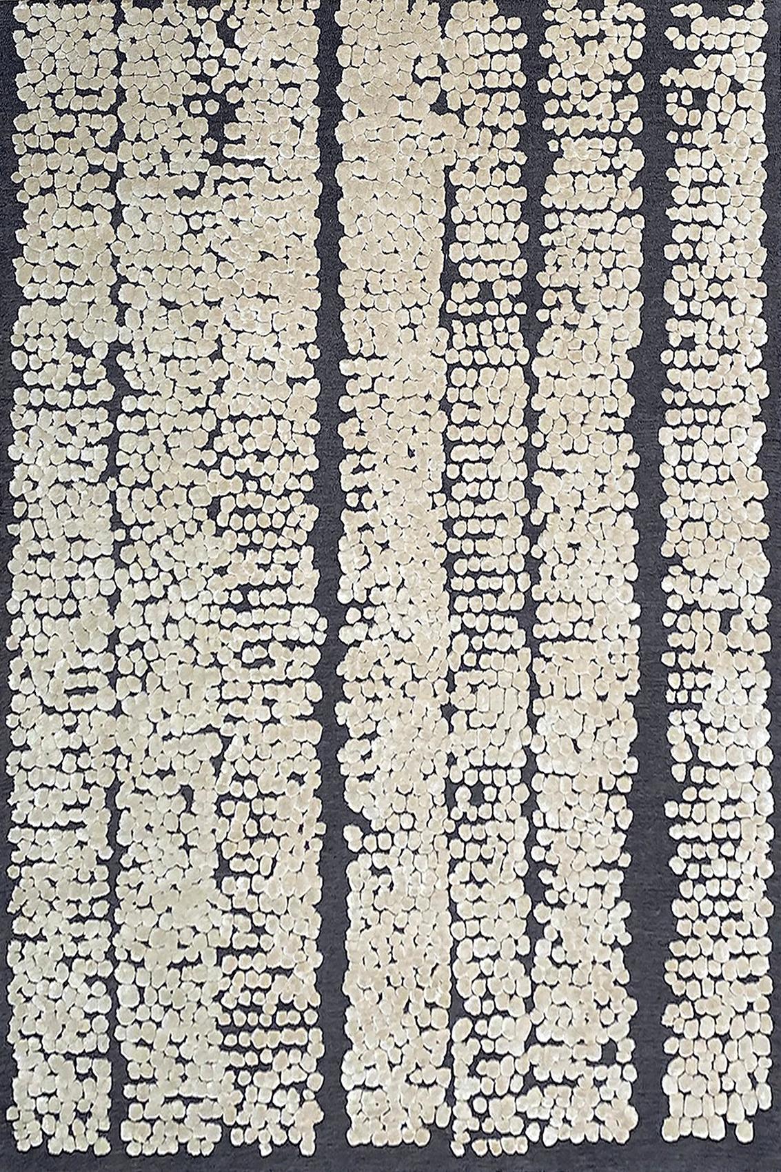 Килим Pad Linen Black | Розмір: 200 x 300 см
