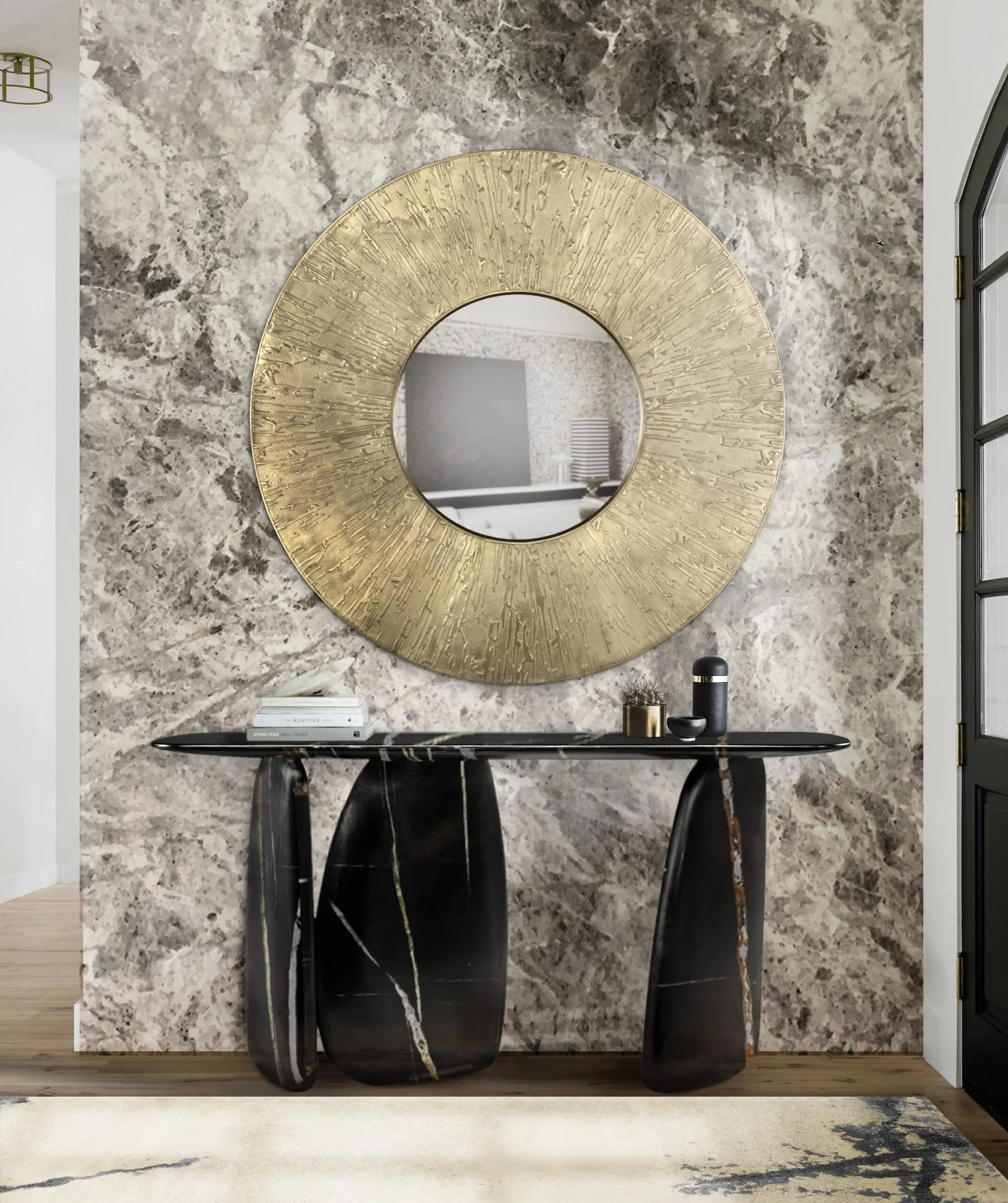 Консоль Sculptural Gold - 1
