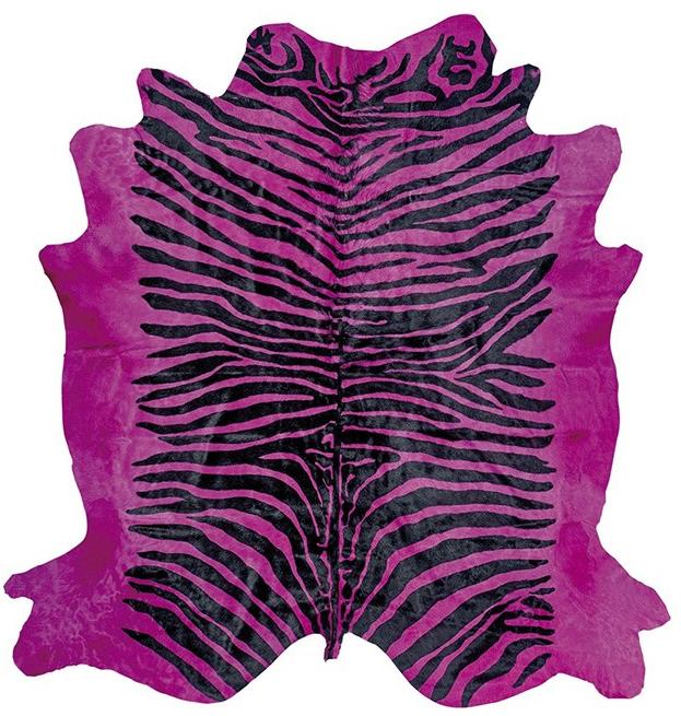 Кожа розовая Pink Zebra Natural | Размер: 200 x 240 см