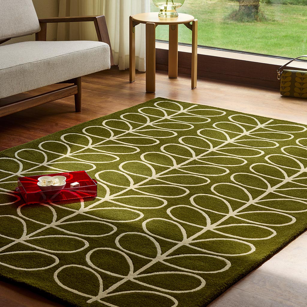 Килим Linear Stem Olive | Розмір: 160 × 230 см