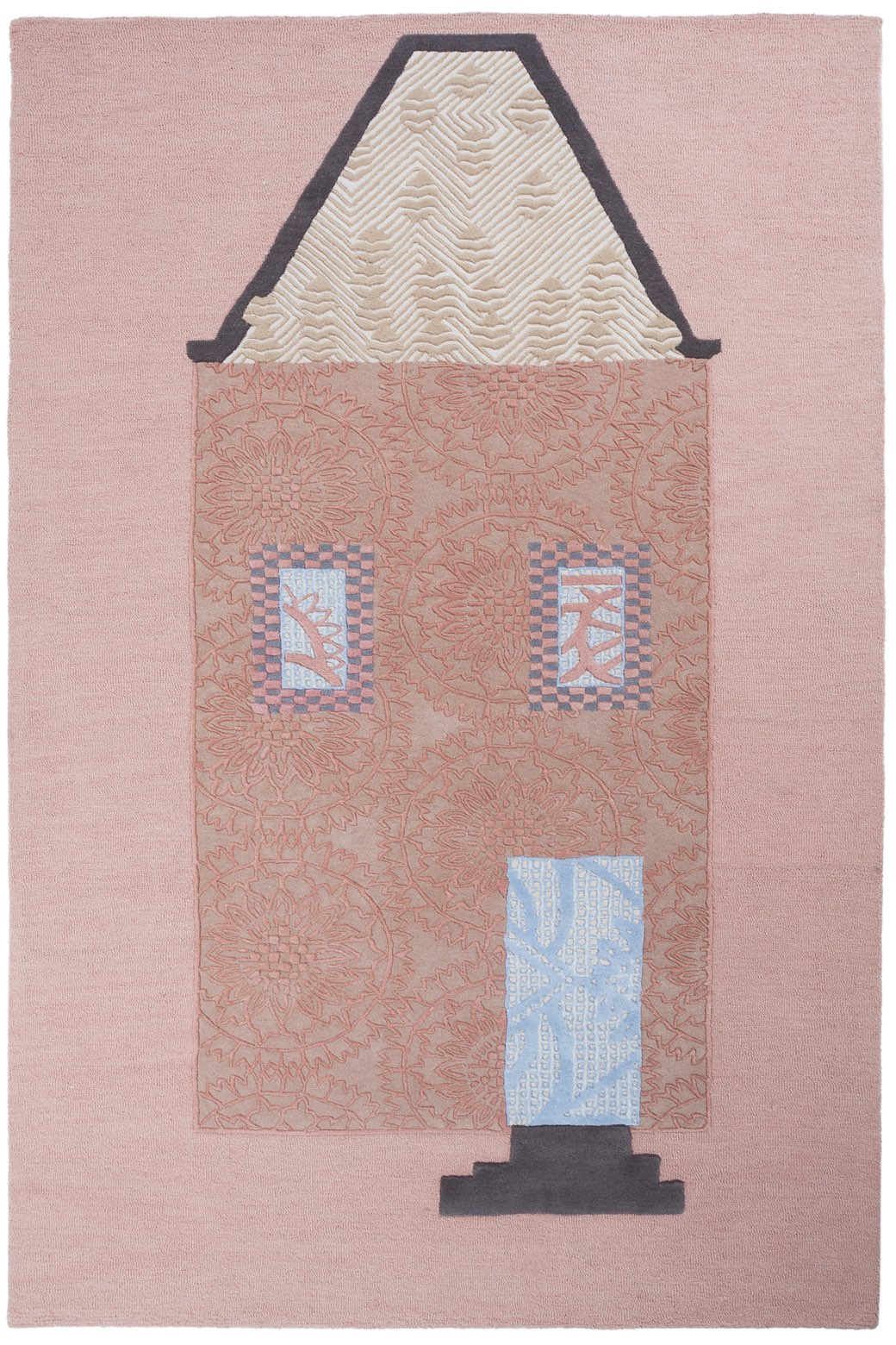 Круглий килим італійський ручної роботи Townhouse