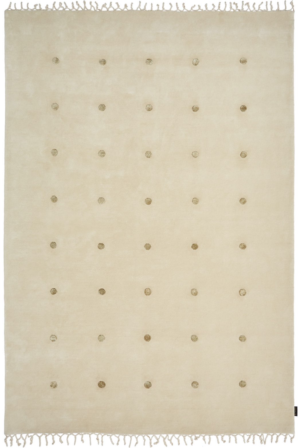 Круглый ковер Италия Punti Beige