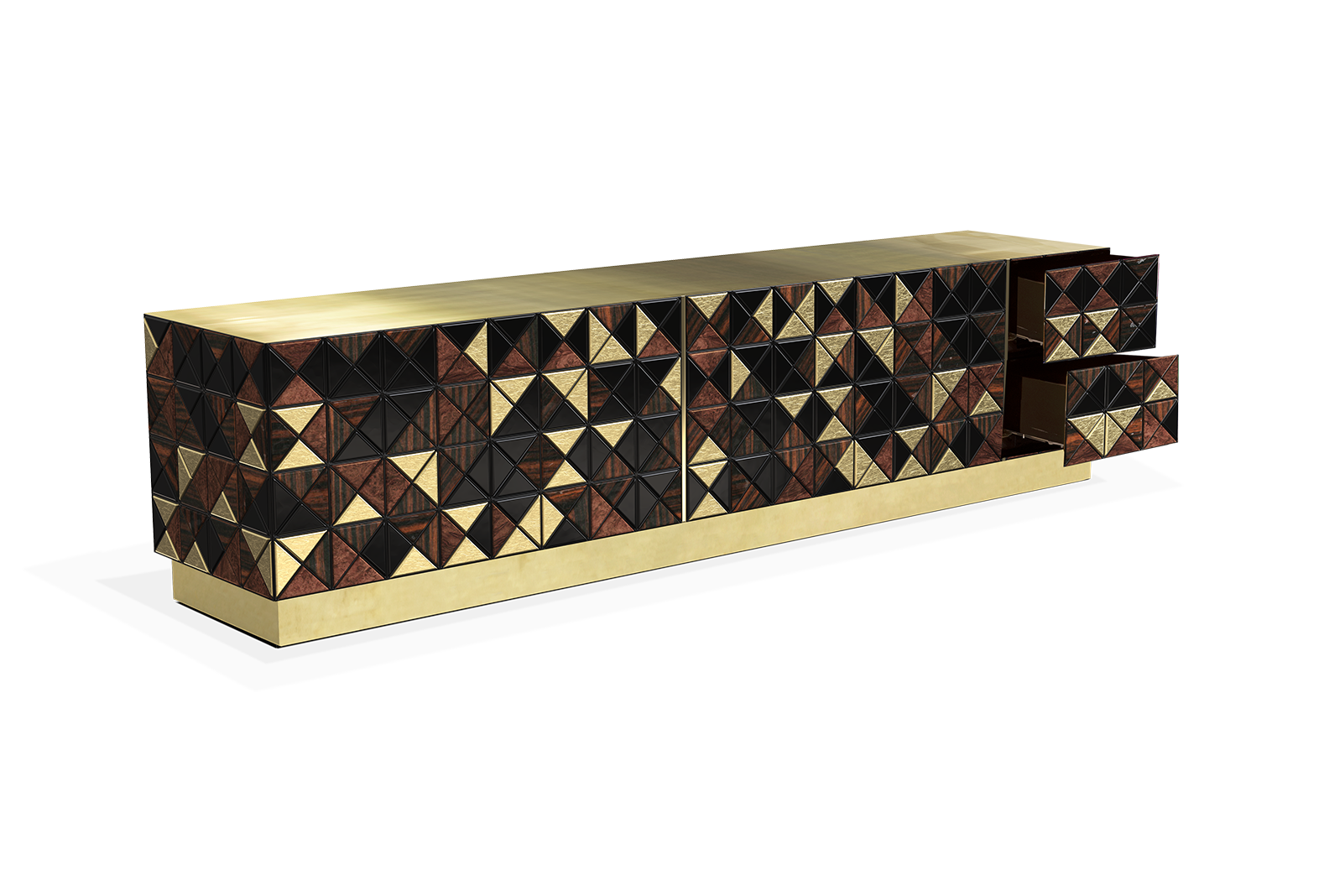 ТБ-Тумба Mosaic Walnut