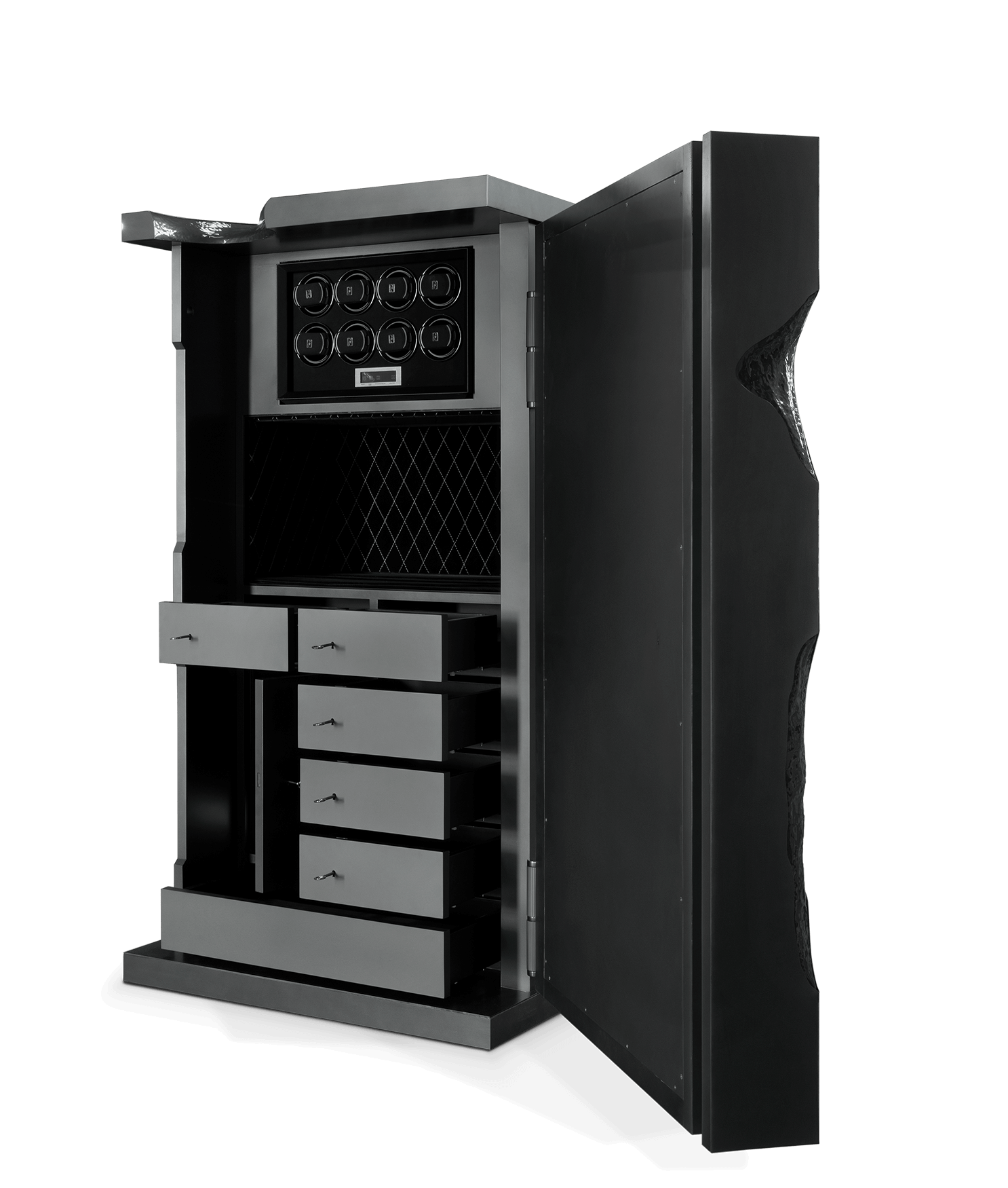 Сейф Tycoon Matte Grey Elite