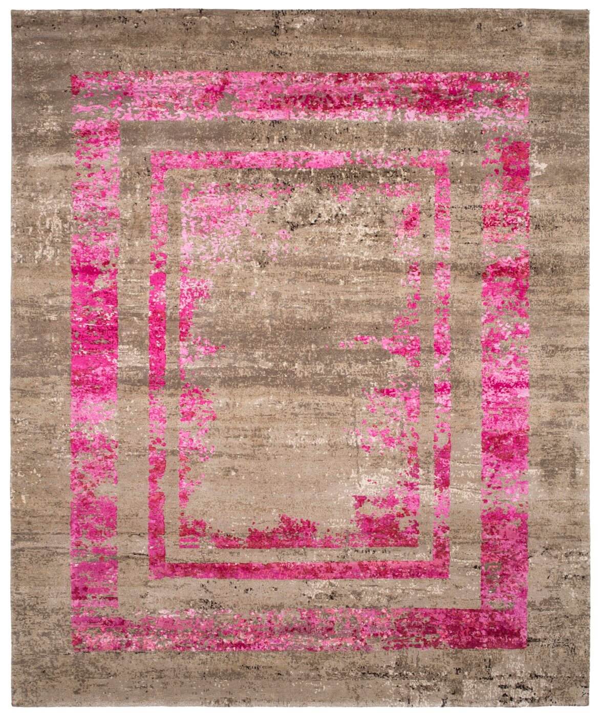 Ковер Artwork 27 Triple Border Pink