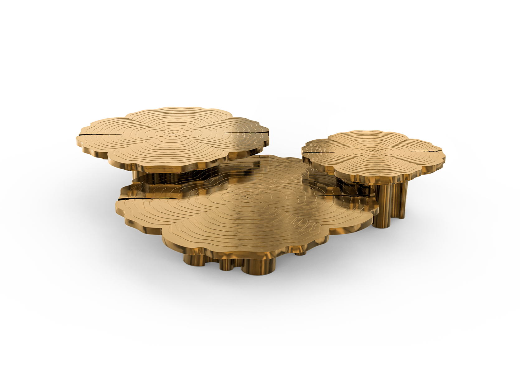 Журнальный столик Fortuna Patina 3-Piece Set