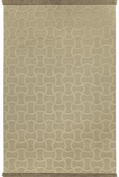 Ковер бежевый ручной работы Taupe