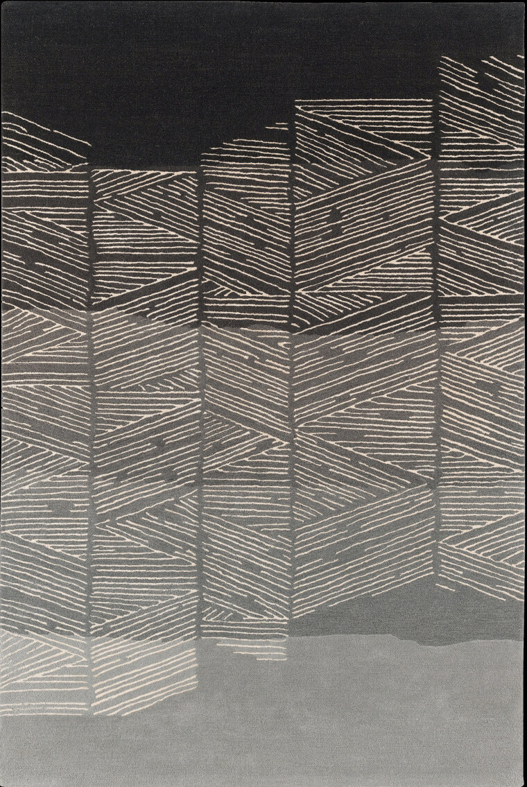 Килим Gradient Grey ☞ Розмір: 170 x 240 см