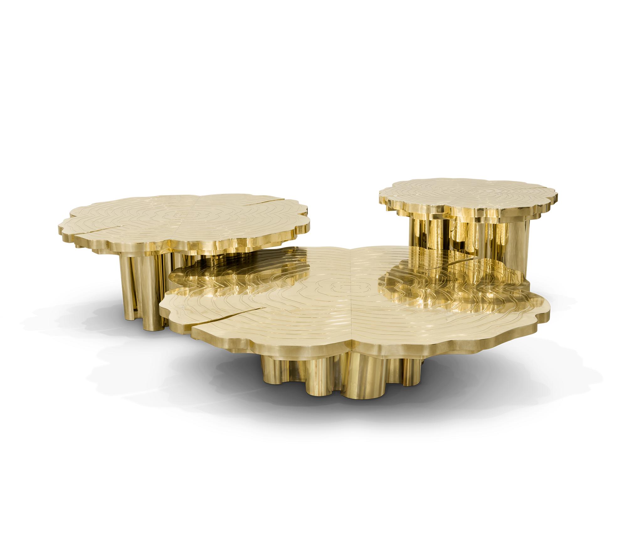 Журнальный столик Fortuna Gold 3-Piece Set