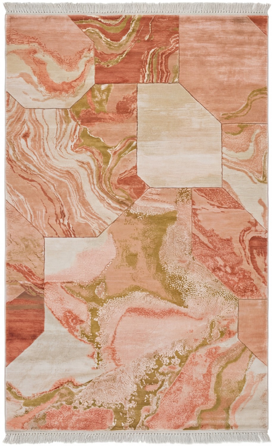 Килим ручної роботи Coral Relief