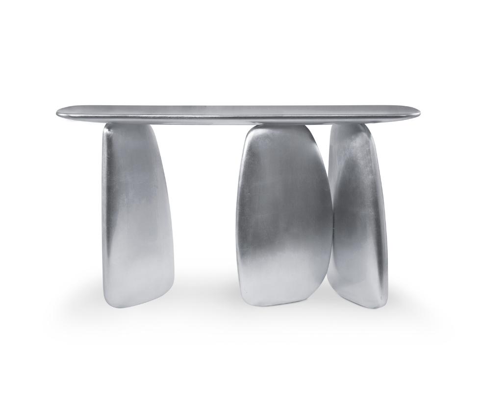 Консоль Sculptural Silver