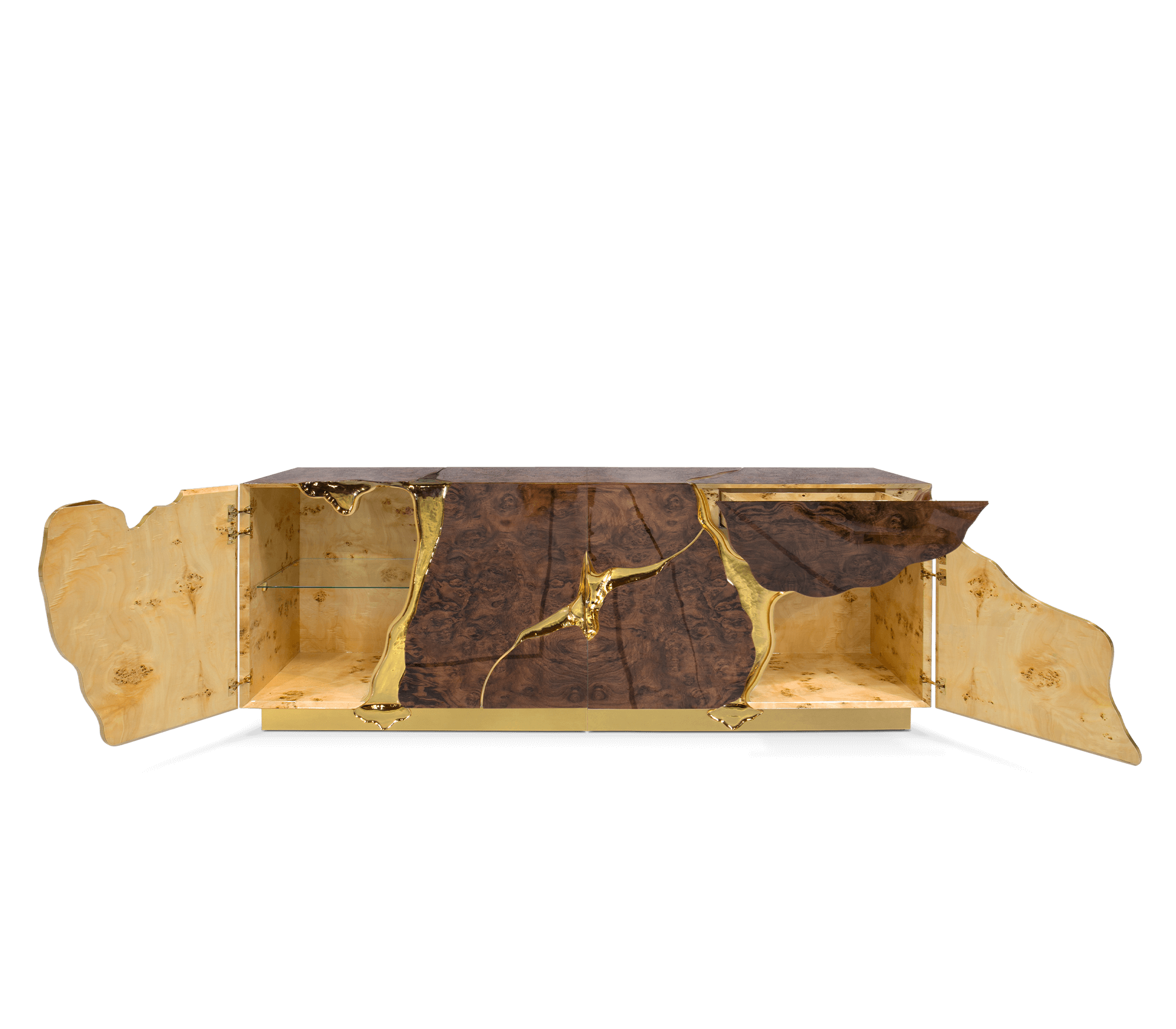 Тумба Fissure Walnut
