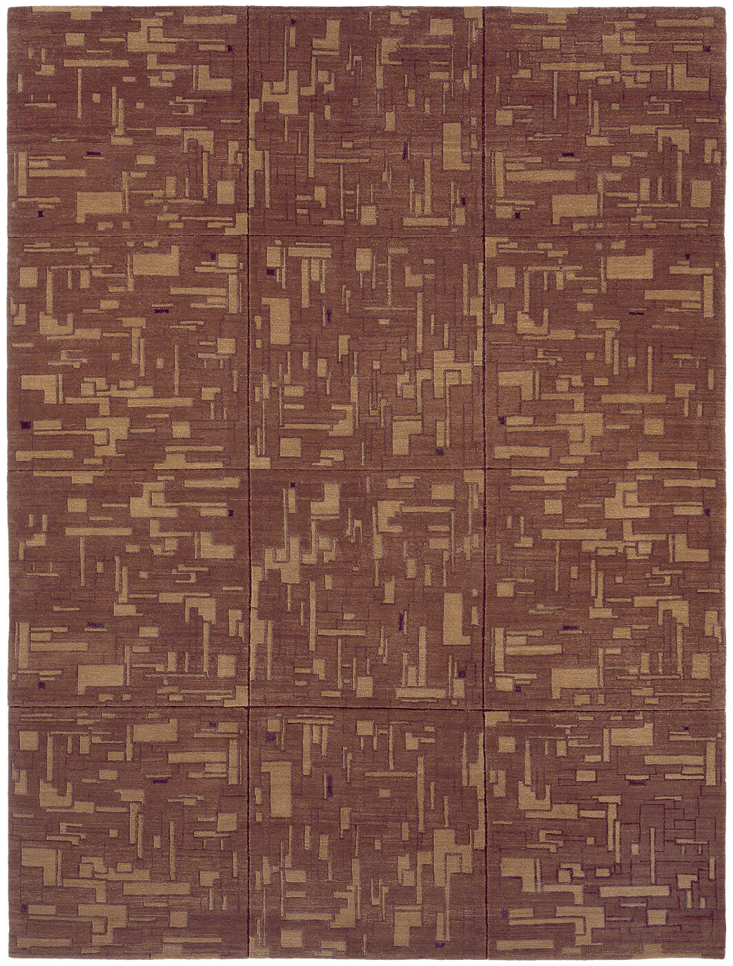 Килим Map Brown