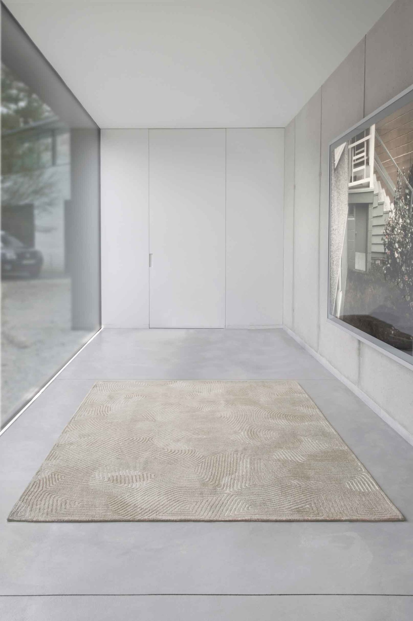 Ковер абстрактный Бельгия Coral - Shell Beige | Размер: 170 x 240 см
