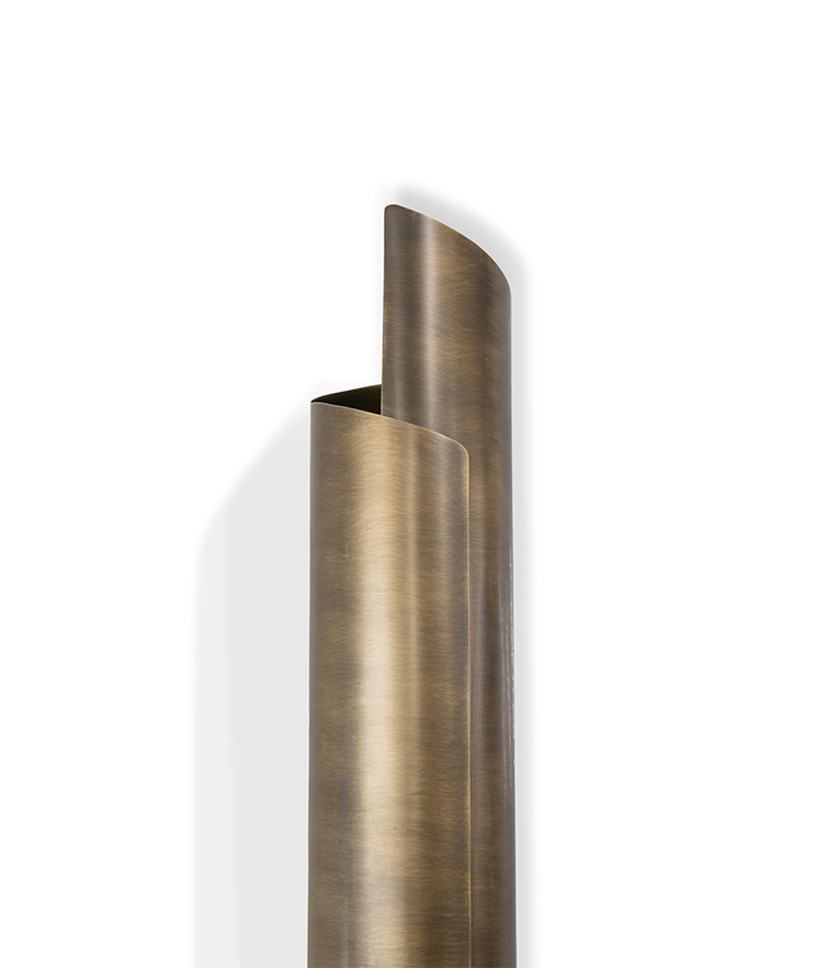 Настенный светильник Aged Brass