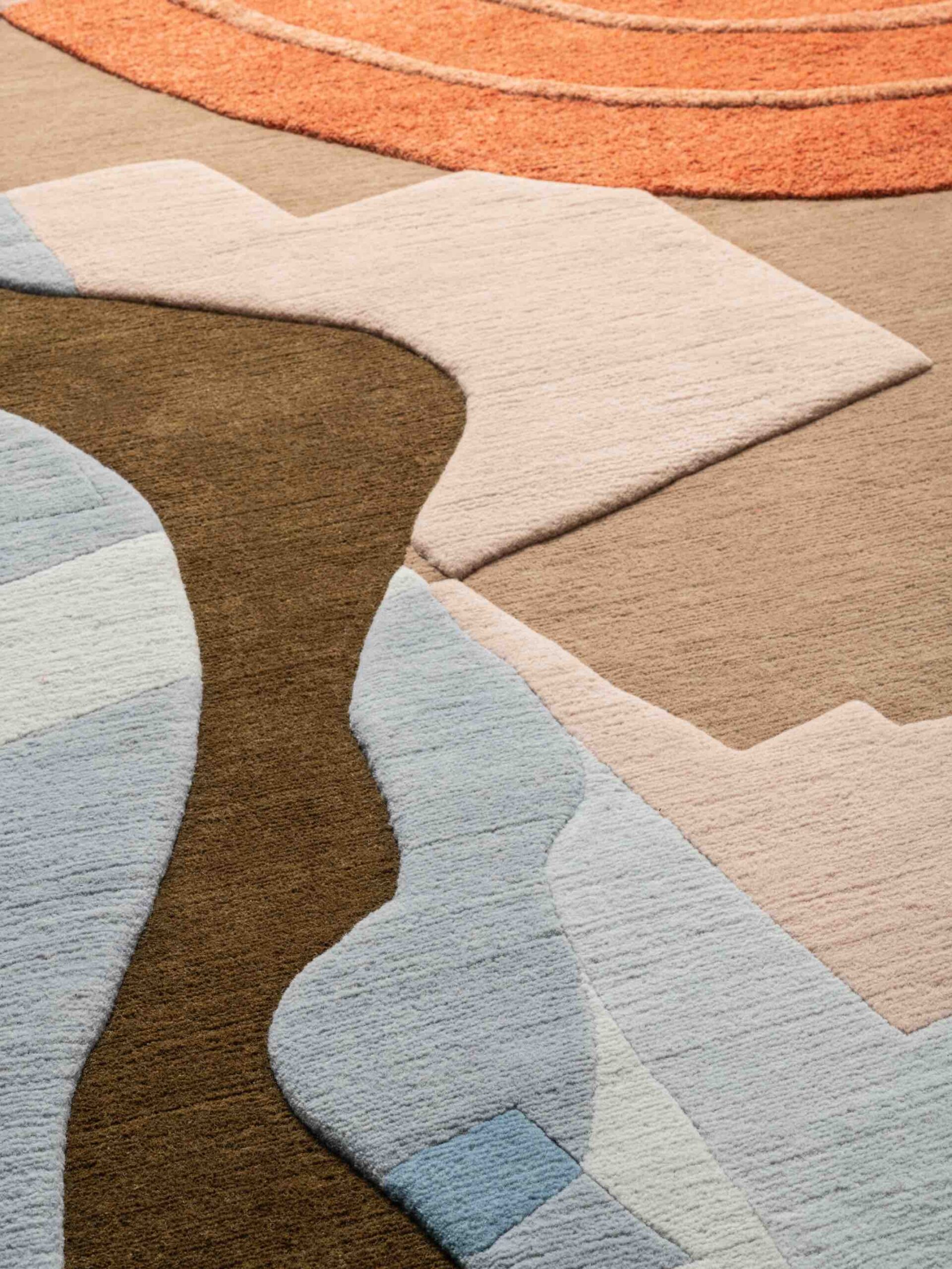 Круглий килим ексклюзивний Antopico Entropico