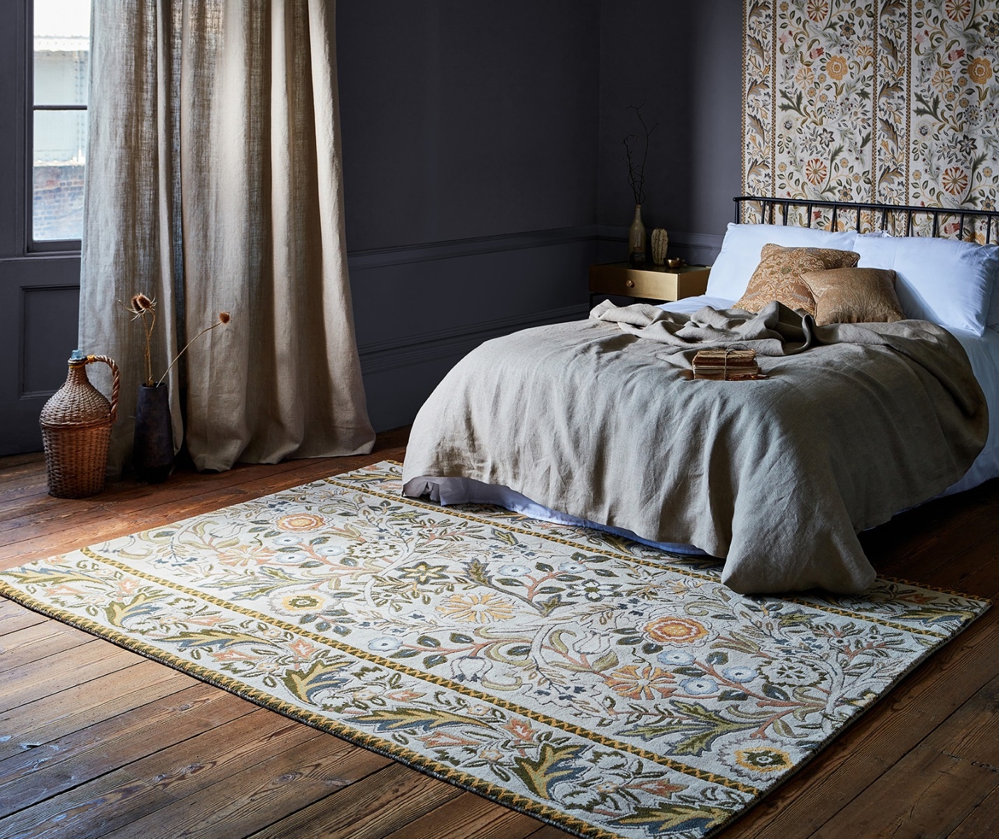 Килим Wilhelmina Linen / Mustard | Розмір: 140 x 200 см