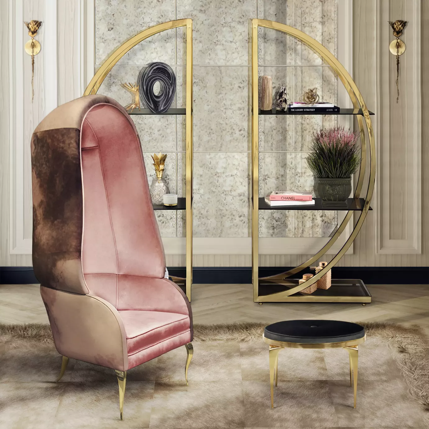 Настінний світильник Flora
