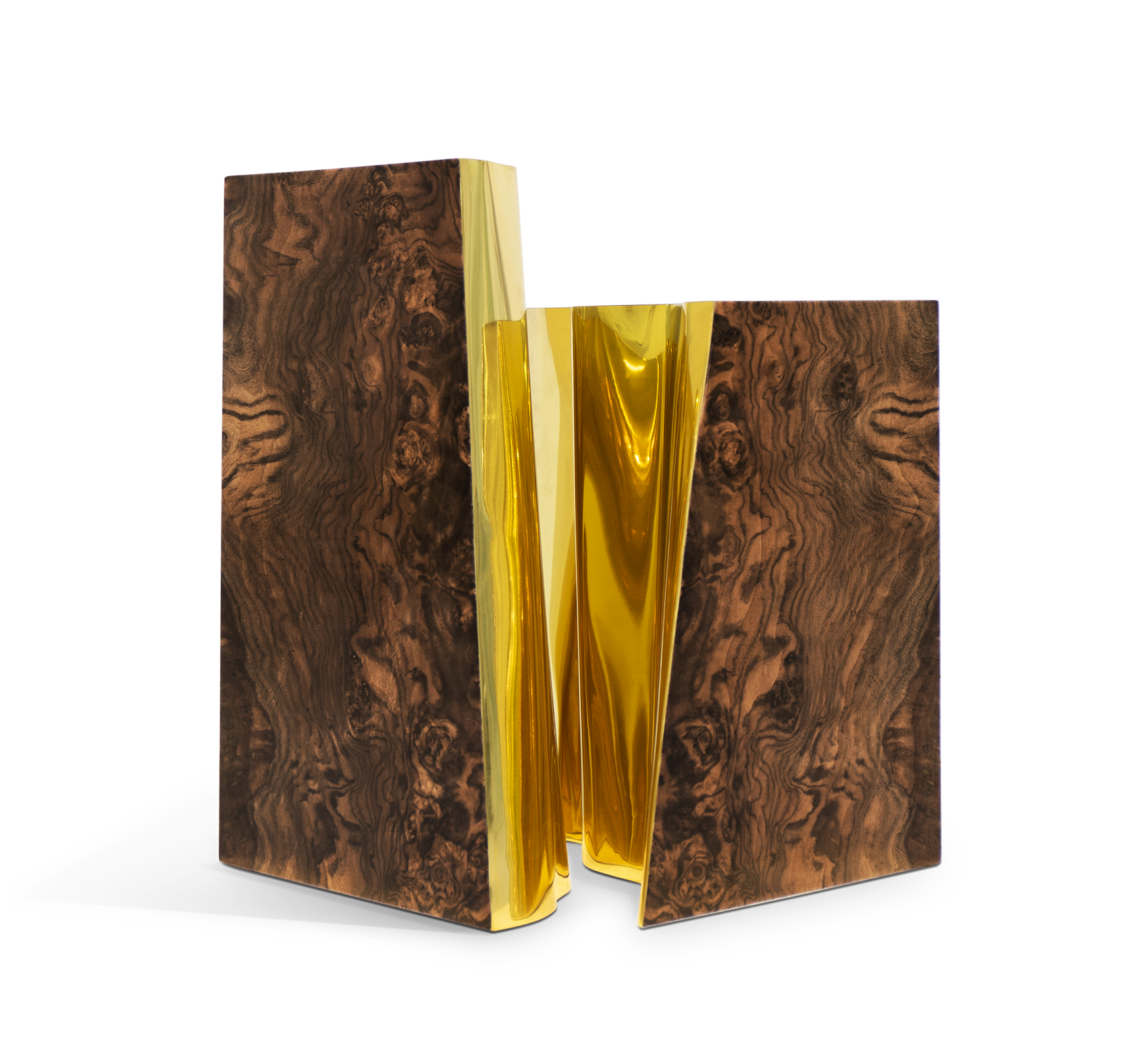 Приставной столик Fissure Walnut