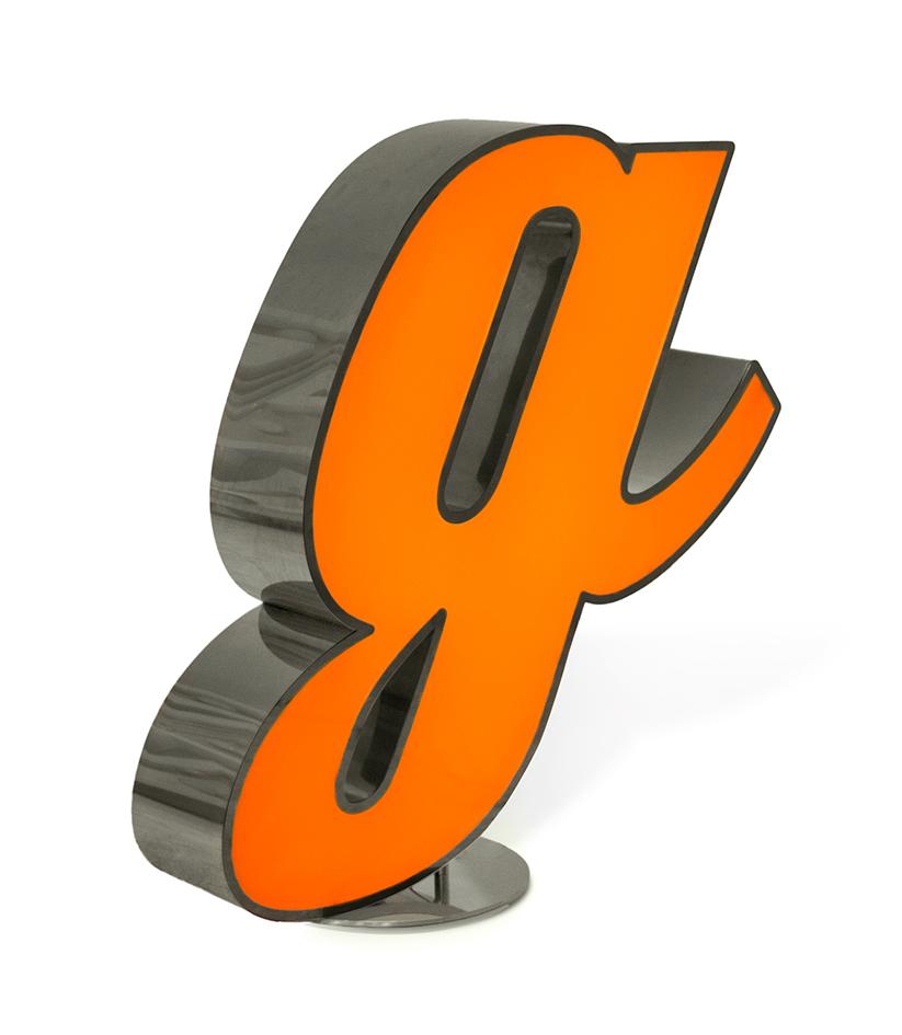 Светильник Glowing Letter G