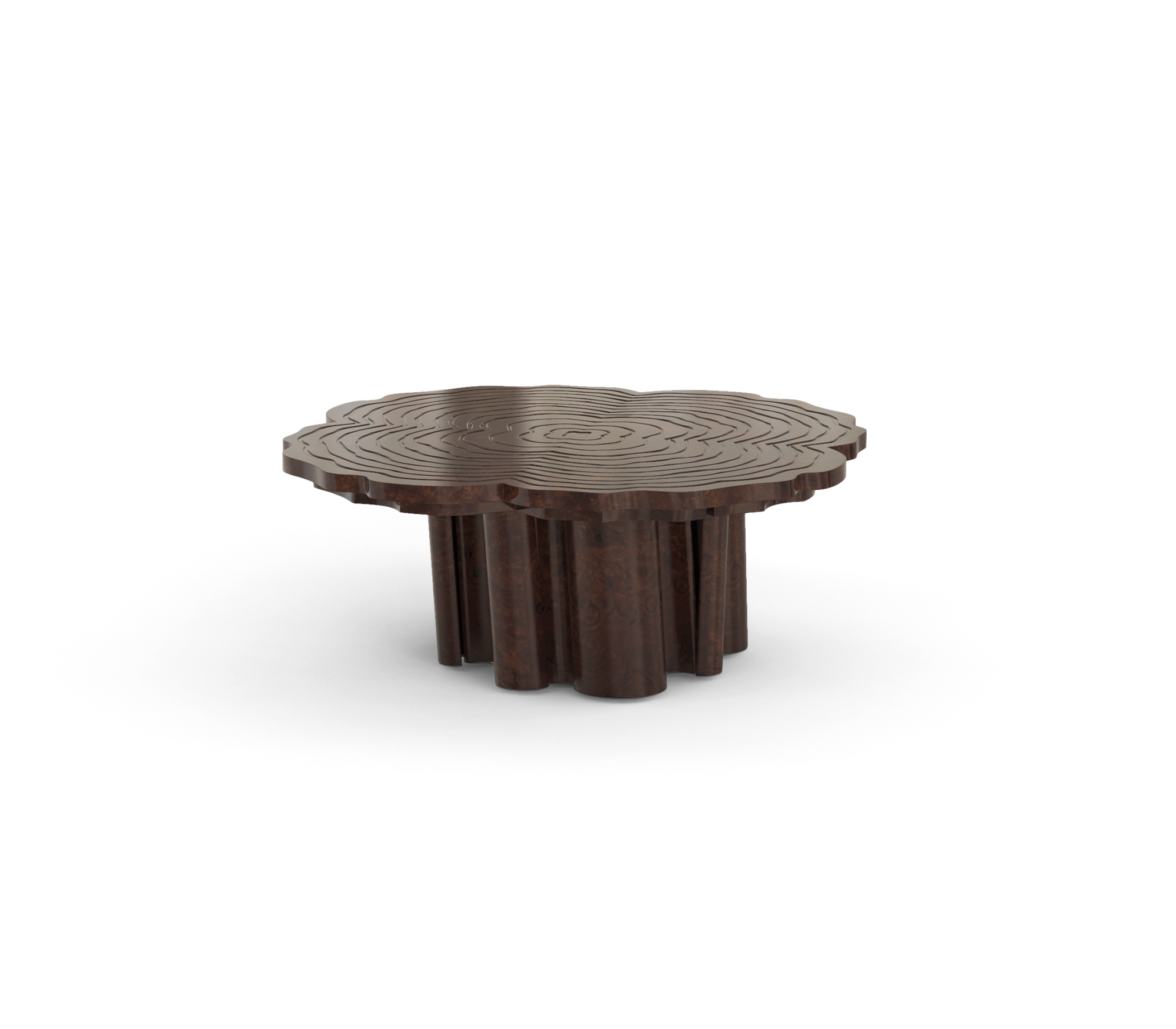 Журнальный столик Fortuna Walnut 3-Piece Set