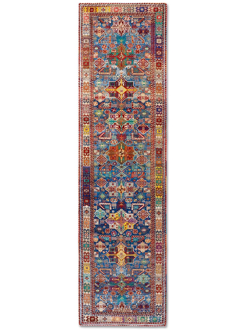 Розкішний килим Original Natural Blue | Розмір: 92 x 365 см