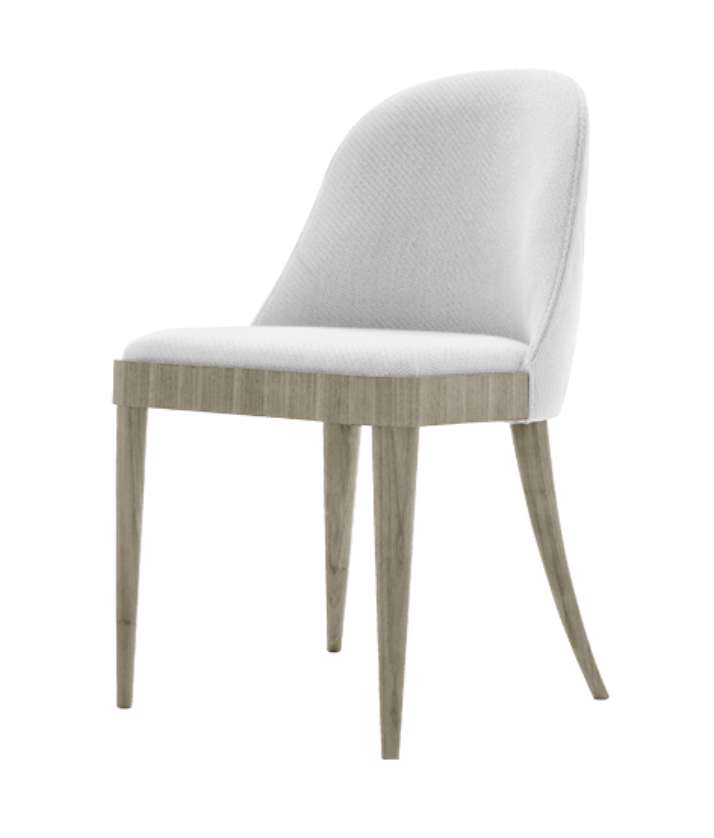 Стул серый Италия Cordiale Grey | Цвет: Linen UNICO NF184 47
