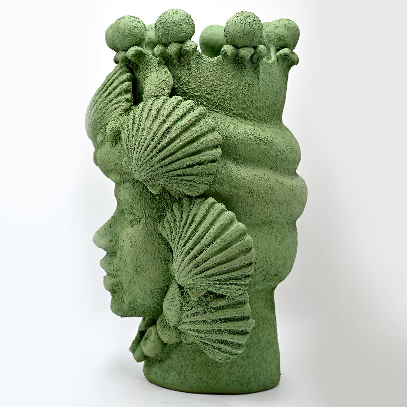 Лаймовая скульптура Moor's Head
