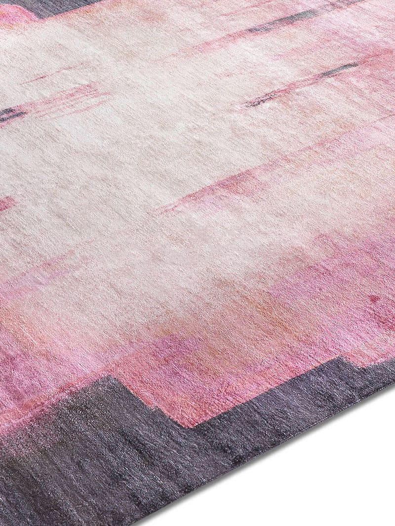 Премиальный ковер Hexagon Pink | Размер: 122 x 183 см