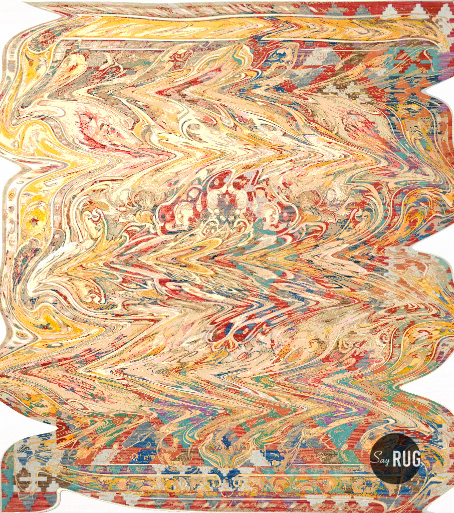 Ексклюзивний килим ручної роботи Crazy World 2 Limited Edition | Розмір: 300 x 300 см