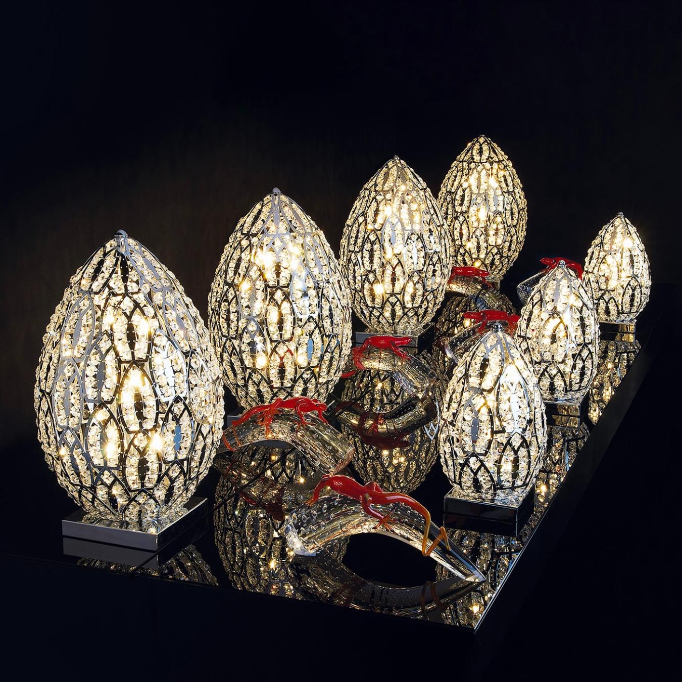 Настольная лампа Arabesque Egg 30