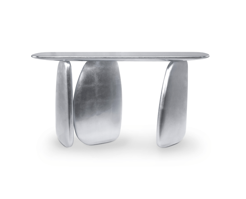 Консоль Sculptural Silver