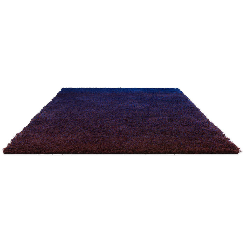 Килим вовняний Shade High Electric Blue / Aubergine | Розмір: 200 x 300 см