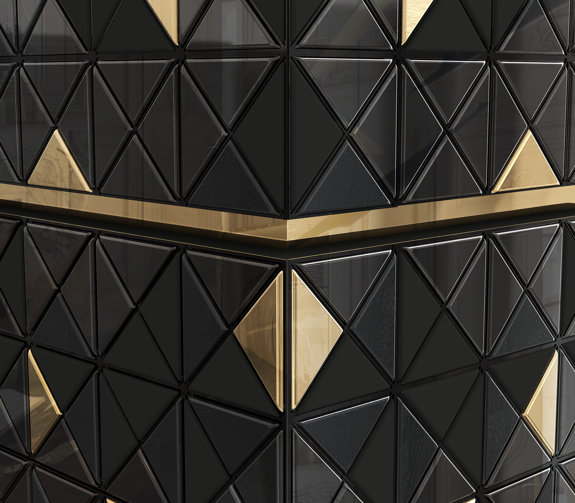 Шафа Mosaic II Black