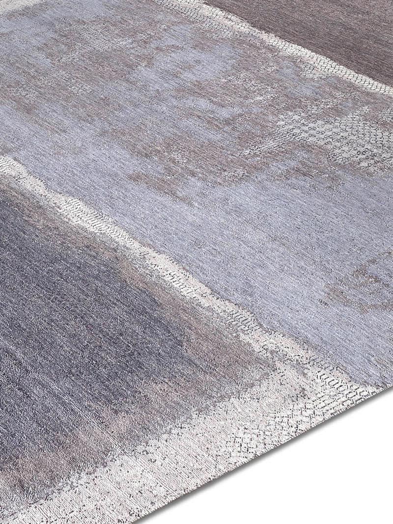 Элегантный ковер ручной работы Grey Light Blue | Размер: 300 x 400 см
