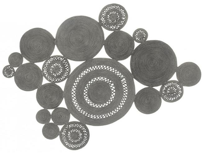 Килим ручної роботи Patchwork Silver | Розмір: 200 x 300 см