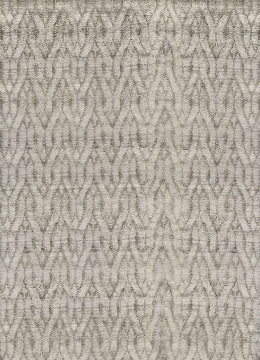 Килим шерстяний сірий Ikat