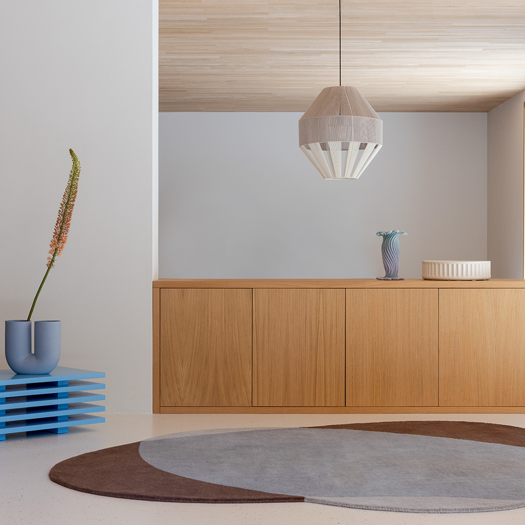 Килим Essence Chad Brown Blue | Розмір: 250 x 274 см