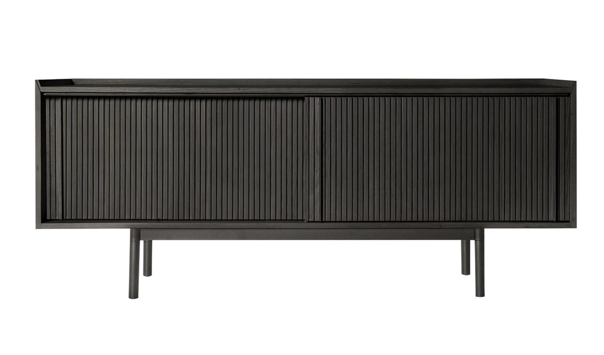 Тумба с двумя дверями Sipario Low Black
