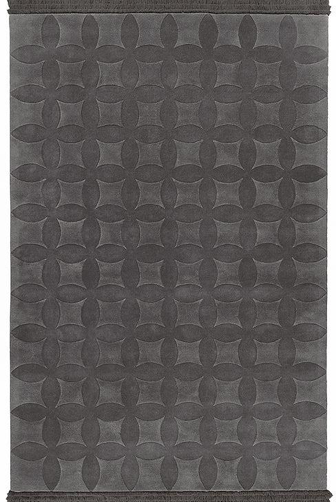 Ковер серый ручная работа Slate Gray
