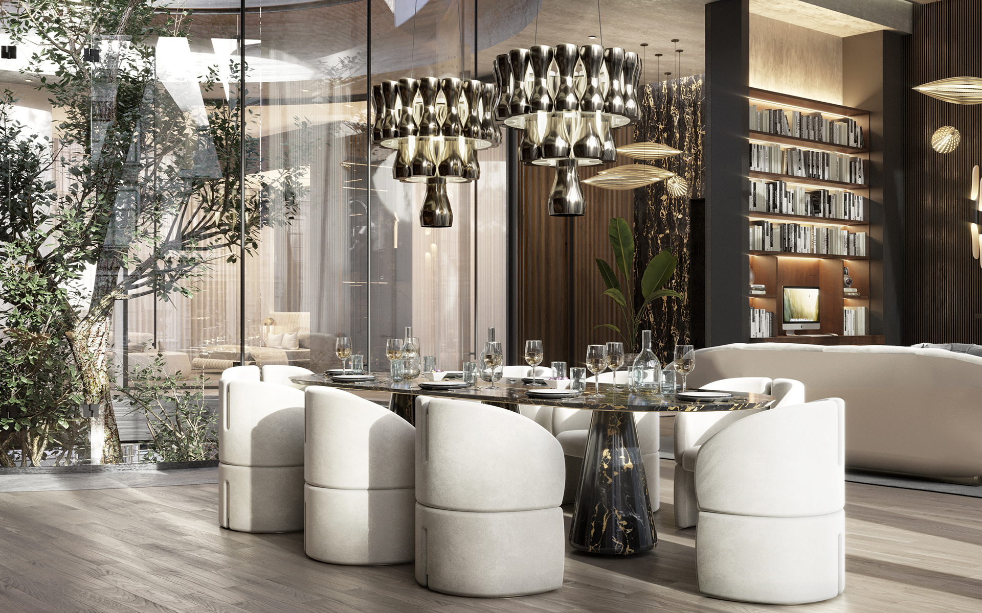 Підвісний світильник Crown Chandelier - 4
