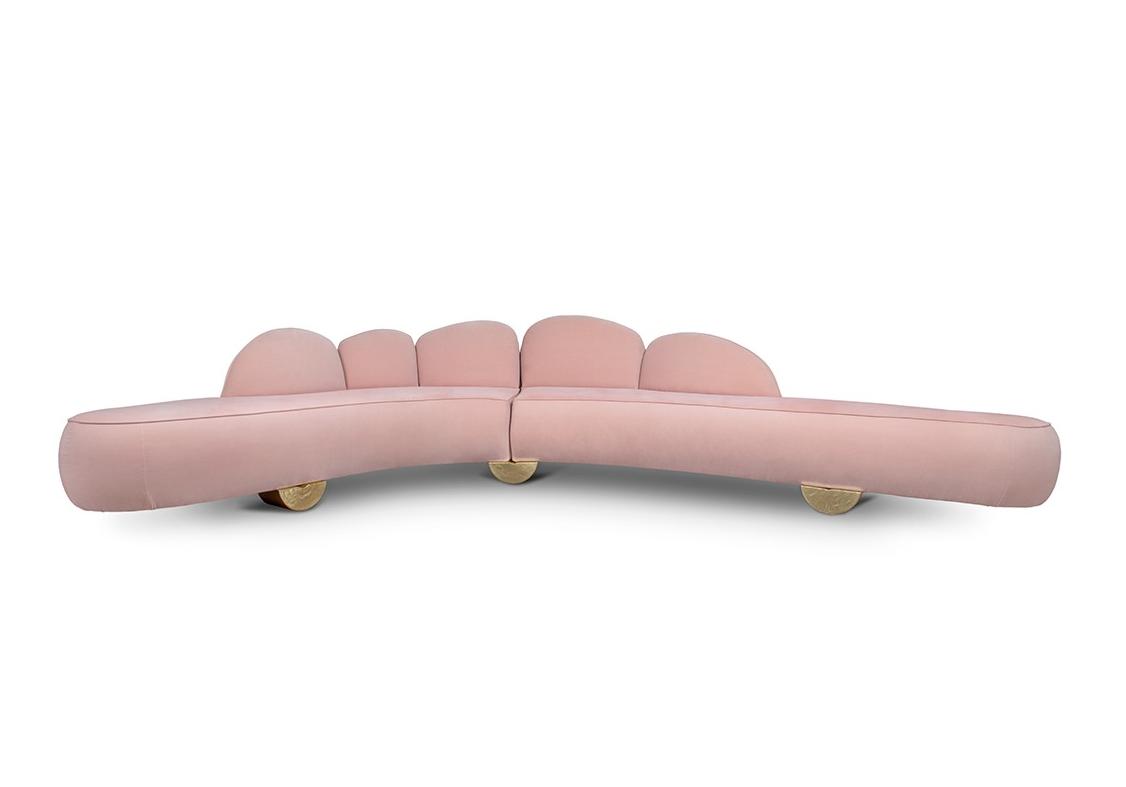Рожевий диван Luxe Pink